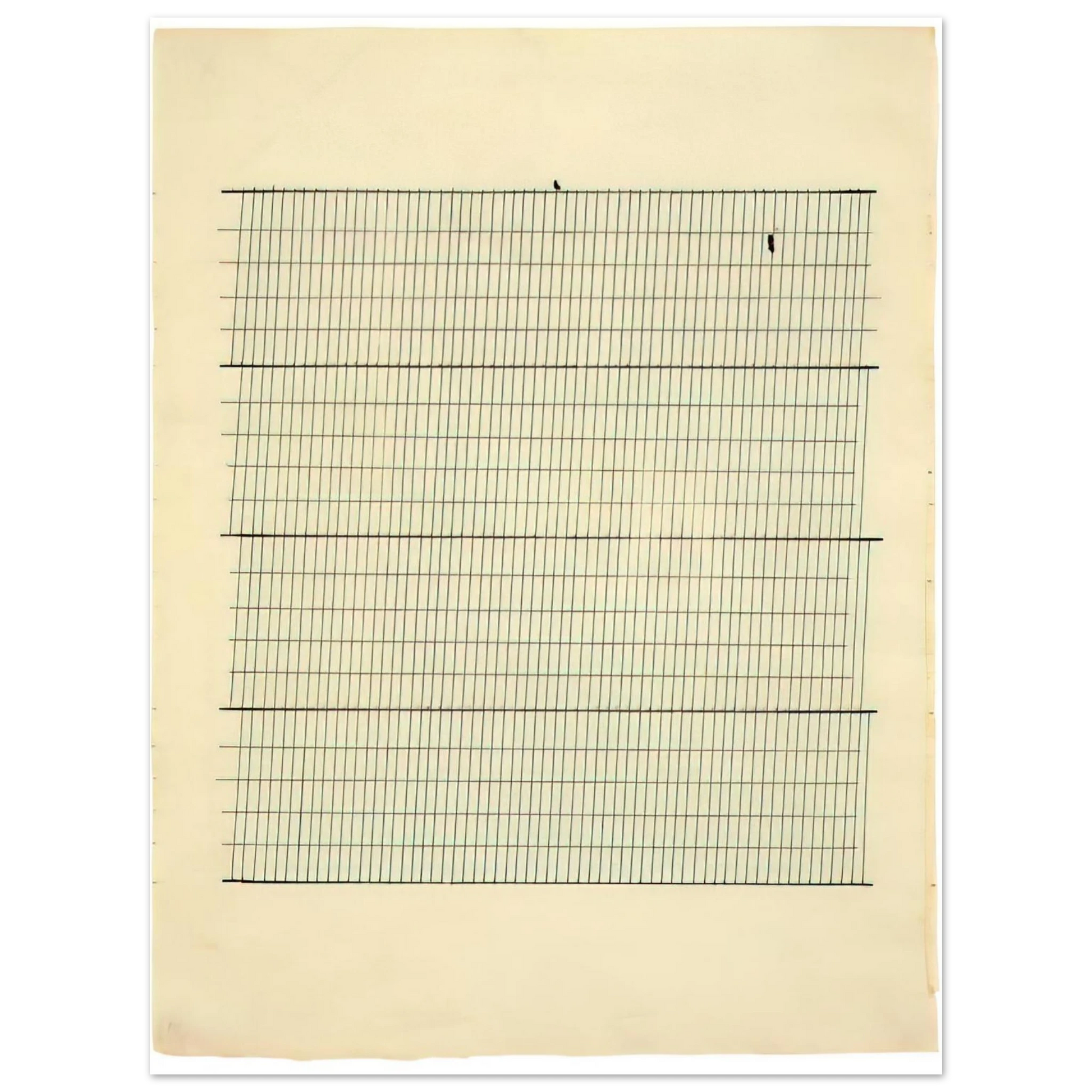 Agnes Martin - Aspiration Fine Art Poster - Default Title