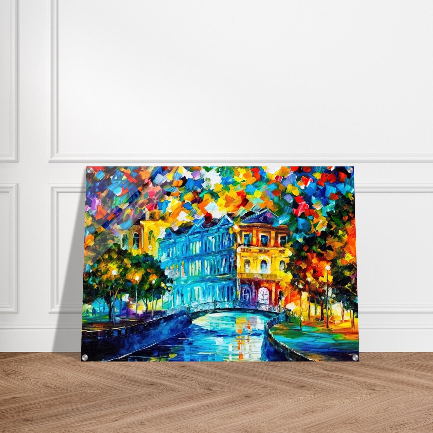 Leonid Afremov - Leonid Afremov Acrylic Print - 70x100 cm / 28x40″ inches | Leonid Afremov Wall Art | Leonid Afremov Prints