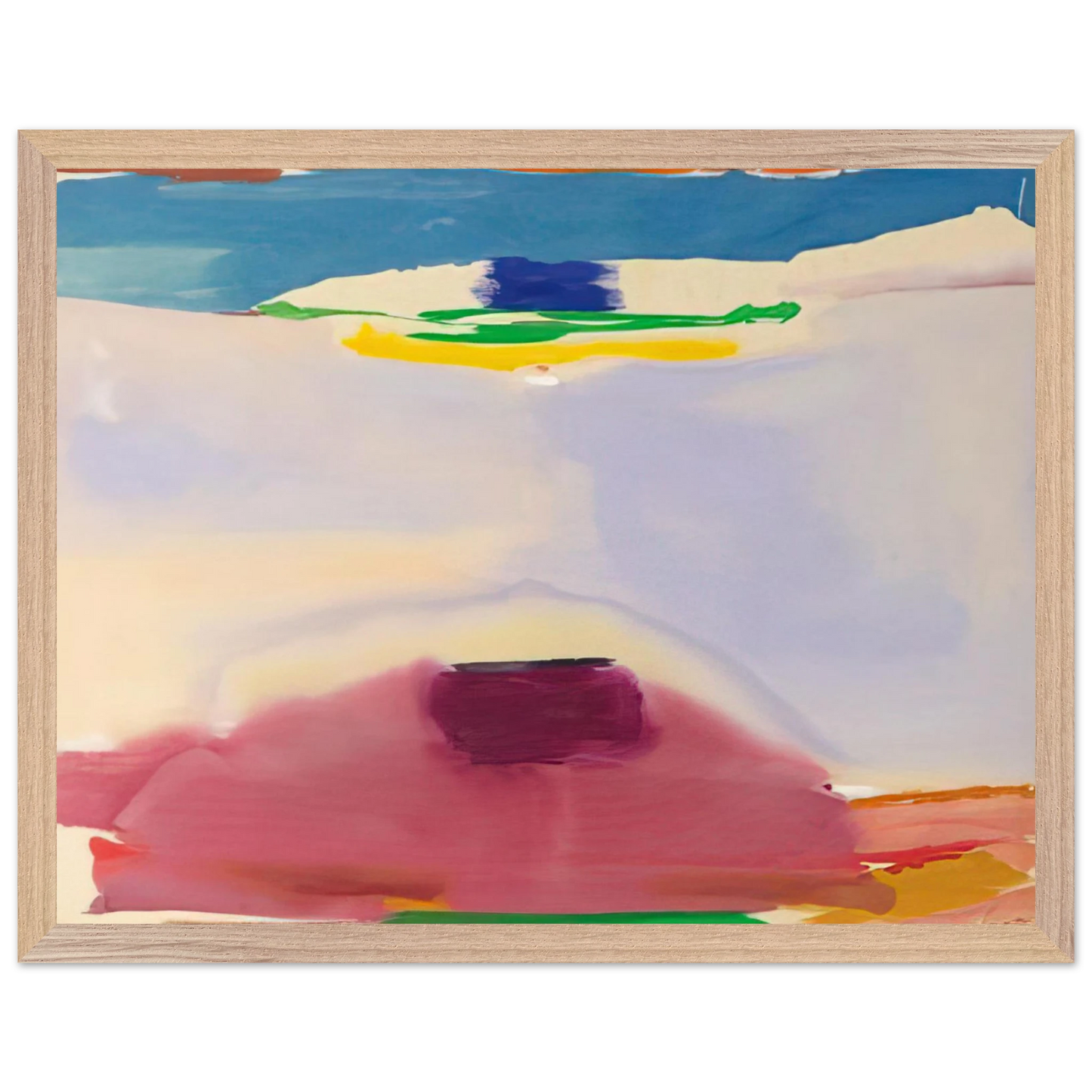 Helen Frankenthaler - Leveling - 1973 Wall art - 15x20 cm / 6x8 inches - Fine Art Poster - -