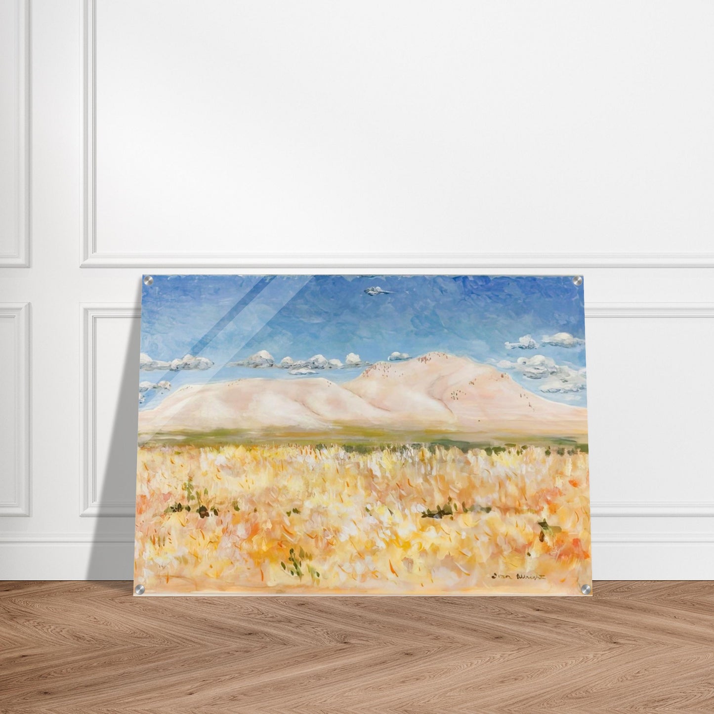 JACKSON HOLE WYOMING 1973 - Ivan Albright Acrylic Print - 70x100 cm / 28x40″ inches | Ivan Albright Wall Art | Ivan Albright Prints