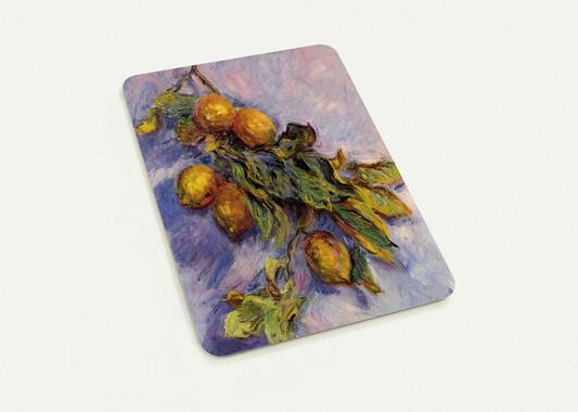 Branch of Lemons By claude monet Pack of 10 Post Cards | claude monet Post Cards | A6 (10.5 x 14.8 cm) - 4.1 x 5.8 inches