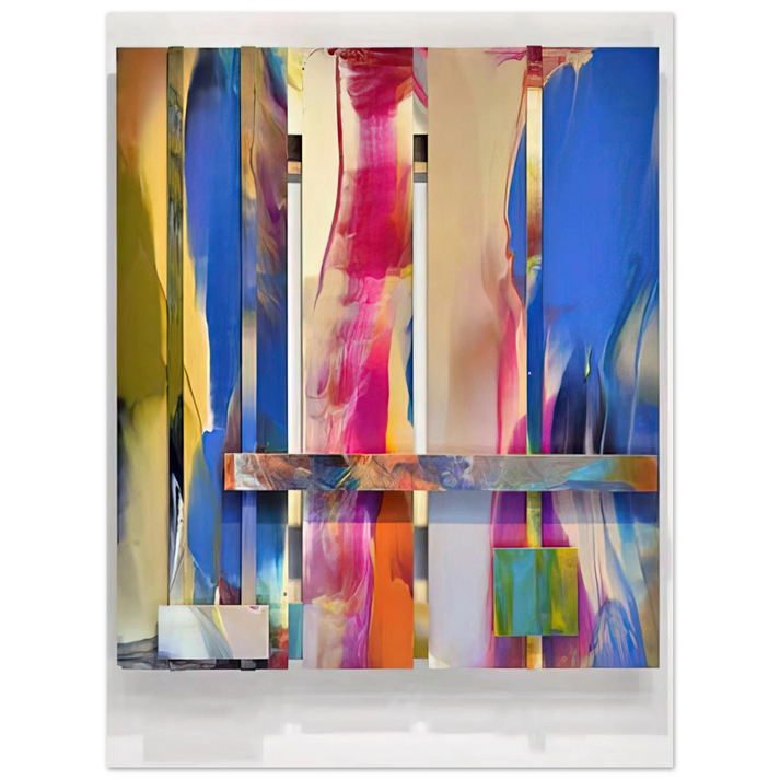 Sam Gilliam - Wide  75x100 cm / 30x40inches Fine Art Poster