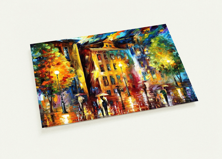 Leonid Afremov By Leonid Afremov Pack of 10 Post Cards | Leonid Afremov Post Cards | A6 (10.5 x 14.8 cm) - 4.1 x 5.8 inches