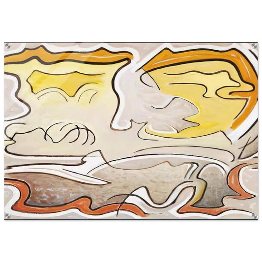 LSH 83 - 1957 - Lawren Harris Acrylic Print - 70x100 cm / 28x40″ inches | Lawren Harris Wall Art | Lawren Harris Prints