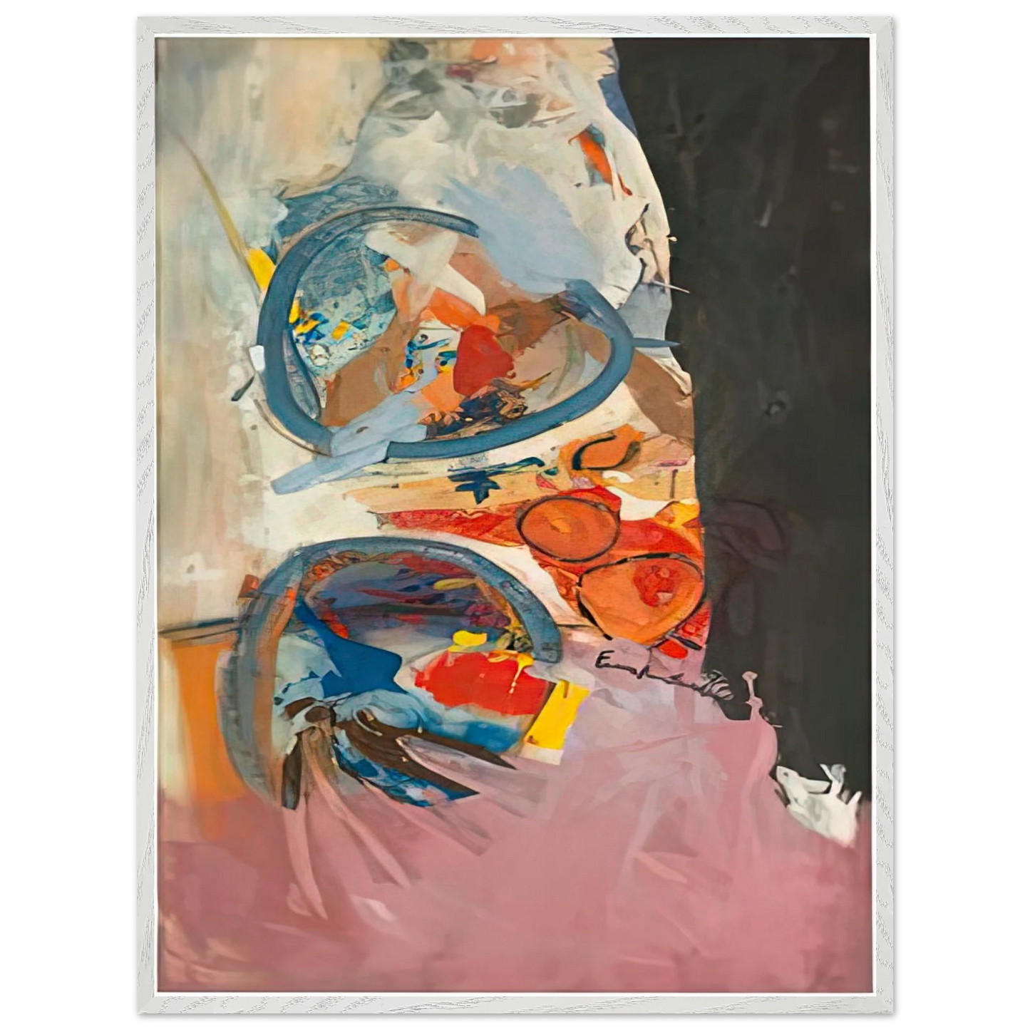 Helen Frankenthaler - Take Off, 1956- Wall Art - 28x40 inches / 70x70 cm - Canvas (Imperial) - -