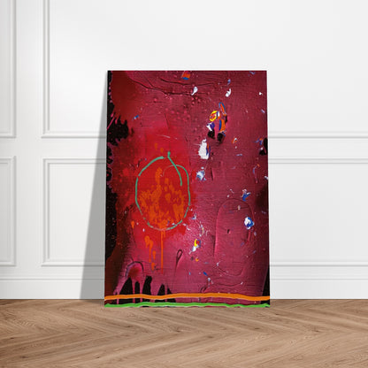 One Life - 5.11.07 - 2007 - John Hoyland Brushed Aluminum Print - 70x100 cm / 28x40 inches | John Hoyland Aluminum Print | John Hoyland Prints