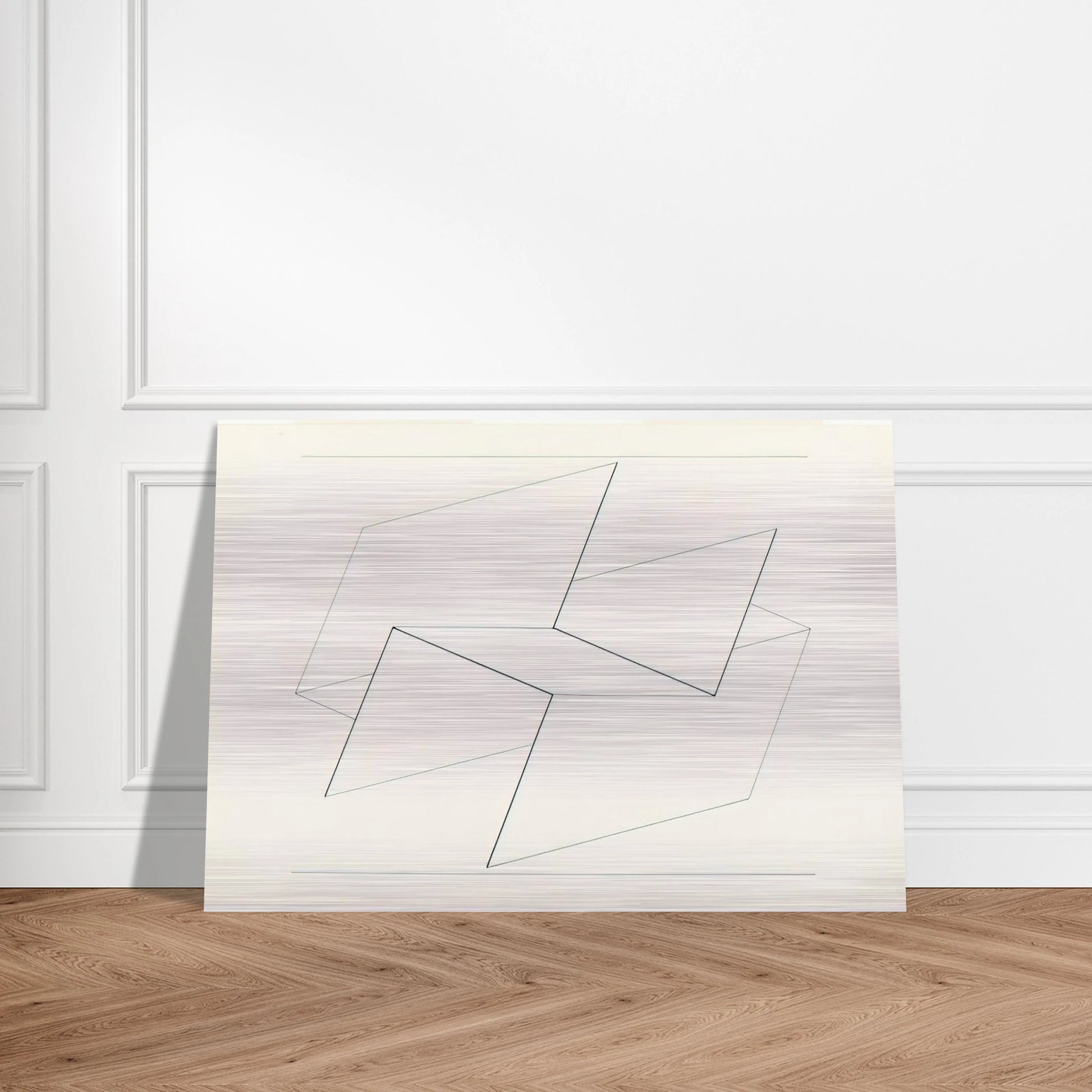 STRUCTURAL CONSTELLATION VI 1960 - Josef Albers Brushed Aluminum Print - 70x100 cm / 28x40 inches | Josef Albers Aluminum Print | Josef Albers Prints