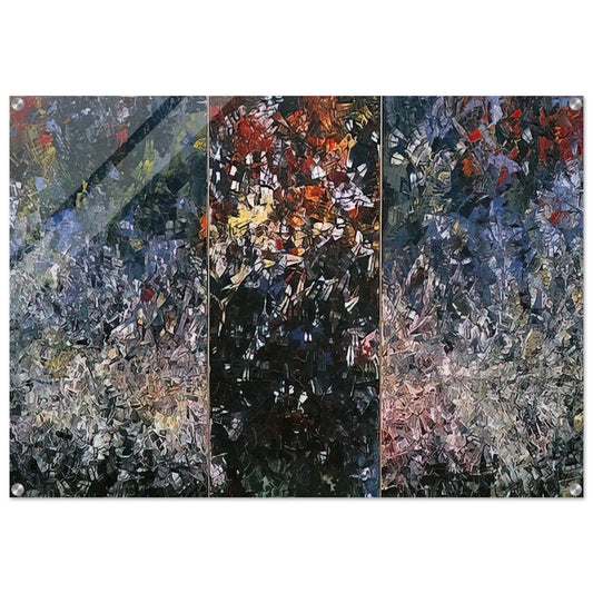 Pavane - Jean-Paul Riopelle Acrylic Print - 70x100 cm / 28x40″ inches