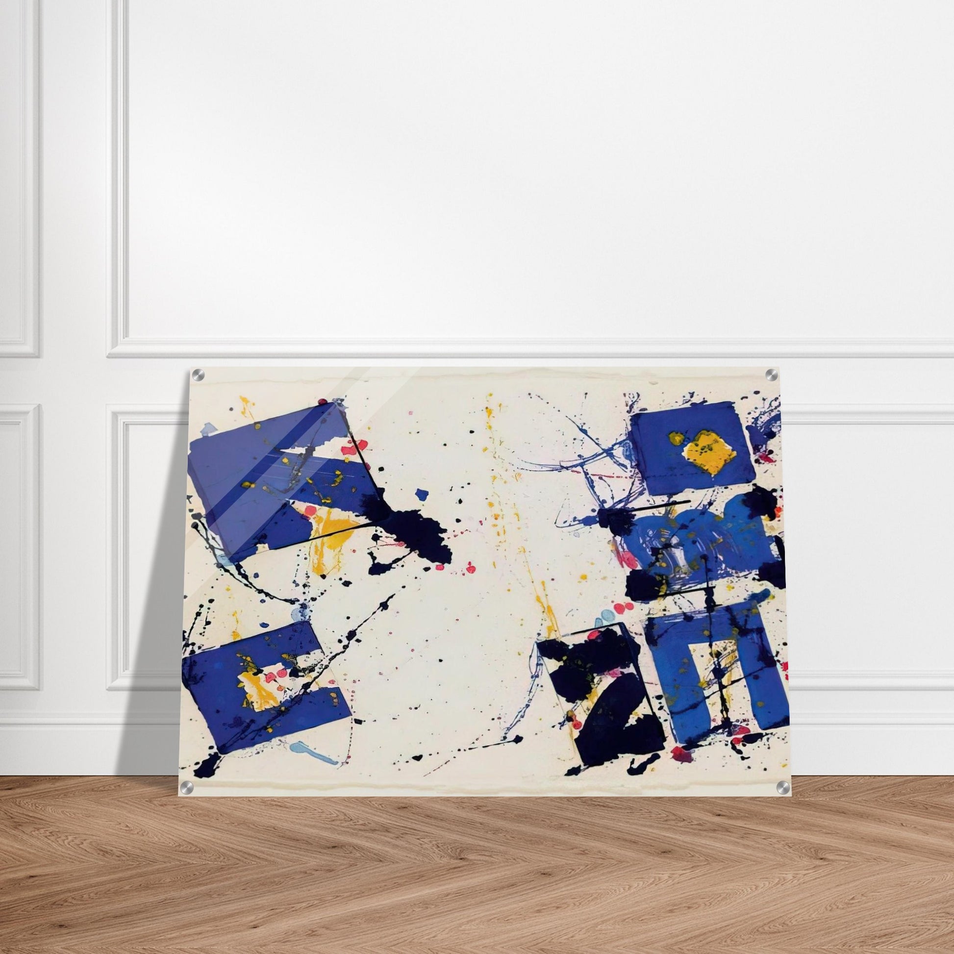Untitled  EXP-SF-09-17-78  - Sam Francis Acrylic Print - 70x100 cm / 28x40″ inches | Sam Francis Wall Art | Sam Francis Prints