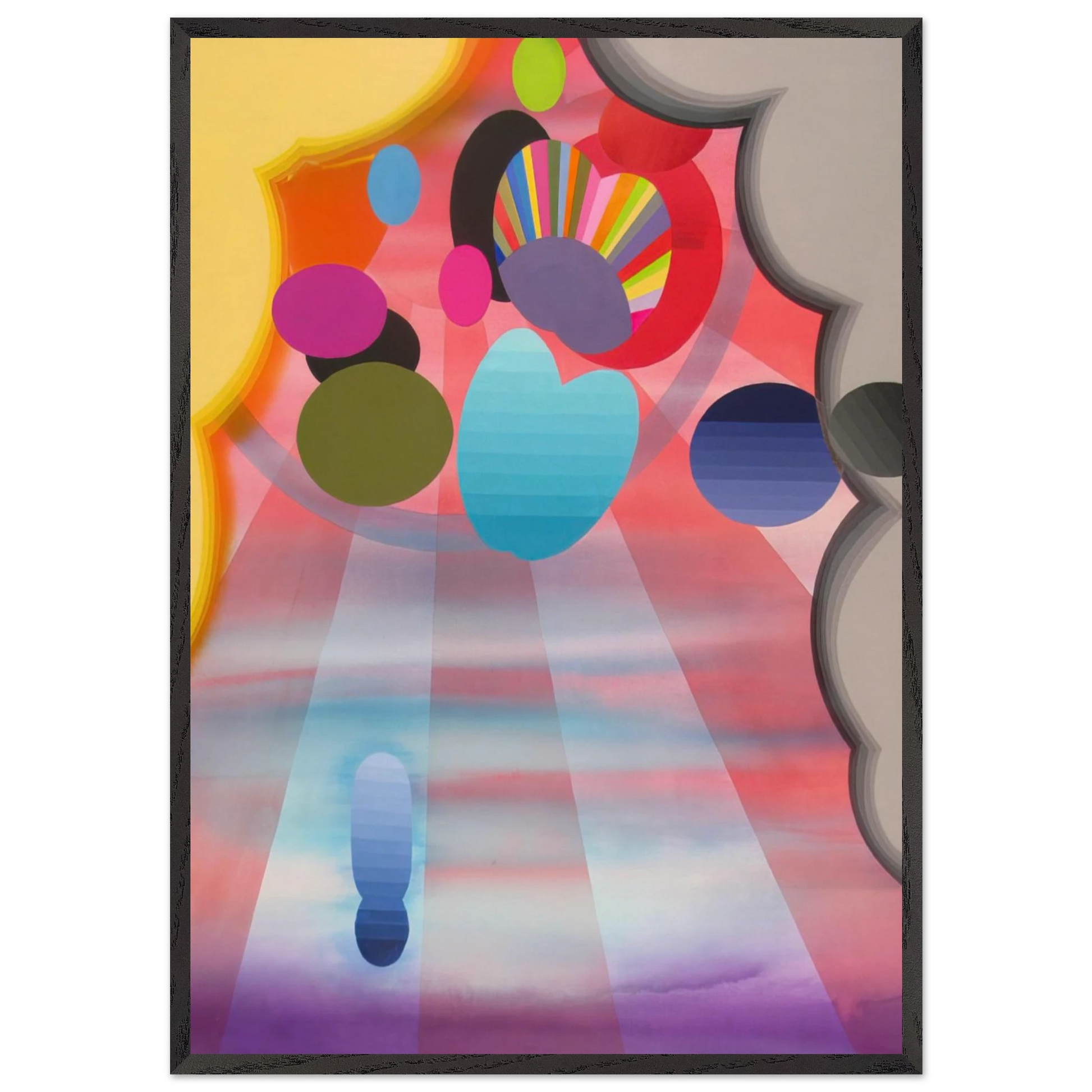 Beppe - 2010 - Stephen Mueller Framed Art Print – Black Wooden Frame - Default Title - -Framed Art Print