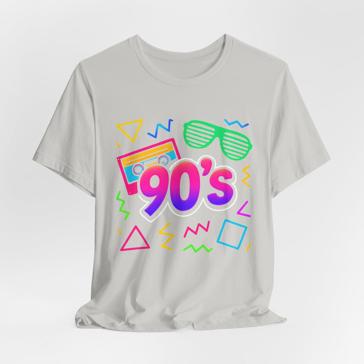 Musica old school anni '90 - vibrazioni arcade Classico anni '90 Vintage. Anni '90 Retro Mi piacciono gli anni Novanta Maglietta