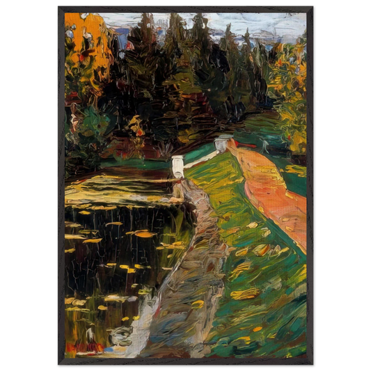 NOTDETECTED189369 - Wassily Kandinsky Framed Art Print – Black Wooden Frame - Default Title - -Framed Art Print