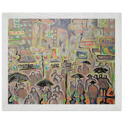 Walter Inglis Anderson - Walter Anderson Wall art - 30x45 cm / 12x18 inches - Premium Wooden Framed Poster With Fine Art Paper - Black frame