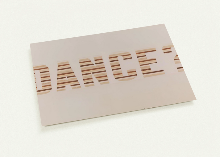 DANCE 1973 By Edward Ruscha Pack of 10 Post Cards | Edward Ruscha Post Cards | A6 (10.5 x 14.8 cm) - 4.1 x 5.8 inches