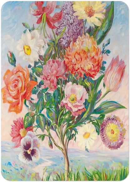 FORETHOUGHT 1943 By Rene Magritte Pack of 10 Post Cards | Rene Magritte Post Cards | A6 (10.5 x 14.8 cm) - 4.1 x 5.8 inches