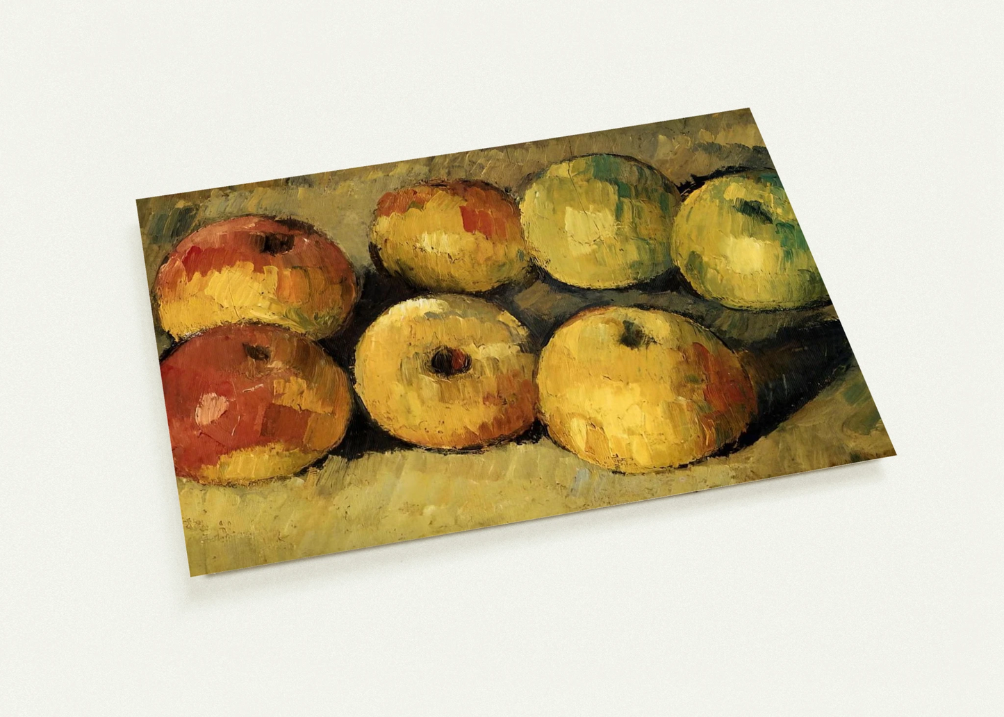 Apples By Paul Cézanne Pack of 10 Post Cards | Paul Cézanne Post Cards | A6 (10.5 x 14.8 cm) - 4.1 x 5.8 inches