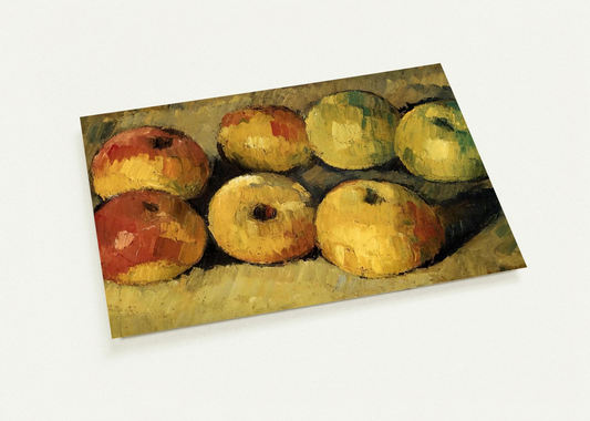 Apples By Paul Cézanne Pack of 10 Post Cards | Paul Cézanne Post Cards | A6 (10.5 x 14.8 cm) - 4.1 x 5.8 inches