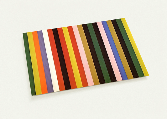 Ferris Wheel - 1963 By Gene Davis Pack of 10 Post Cards | Gene Davis Post Cards | A6 (10.5 x 14.8 cm) - 4.1 x 5.8 inches