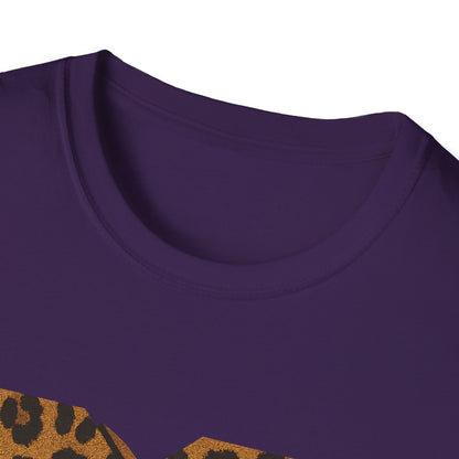 Vintage MTV Cheetah Print Graphic T-Shirt Retro Music Television 80s 90s Throwback Band Tee Unisex Animal Print Rock Shirt