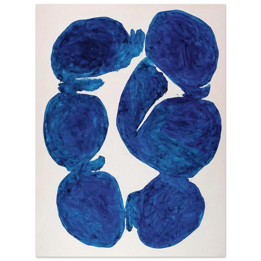 Simon Hantai - Meun - 1967 Fine Art Poster - Default Title