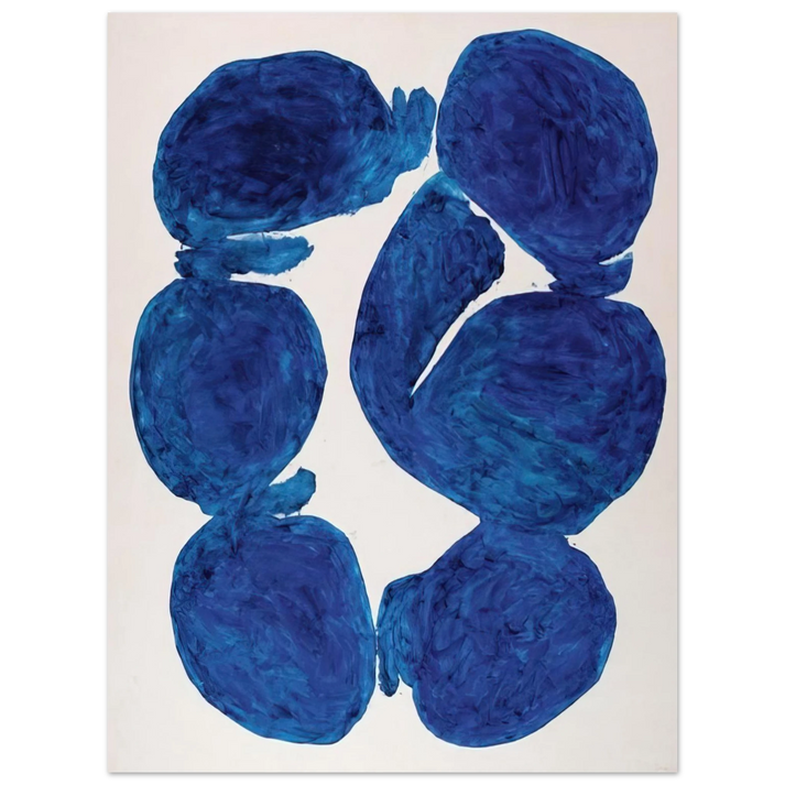 Simon Hantai - Meun - 1967  75x100 cm / 30x40inches Fine Art Poster