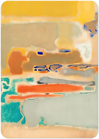 Multiform - 1948 By Mark Rothko Pack of 10 Post Cards | Mark Rothko Post Cards | A6 (10.5 x 14.8 cm) - 4.1 x 5.8 inches