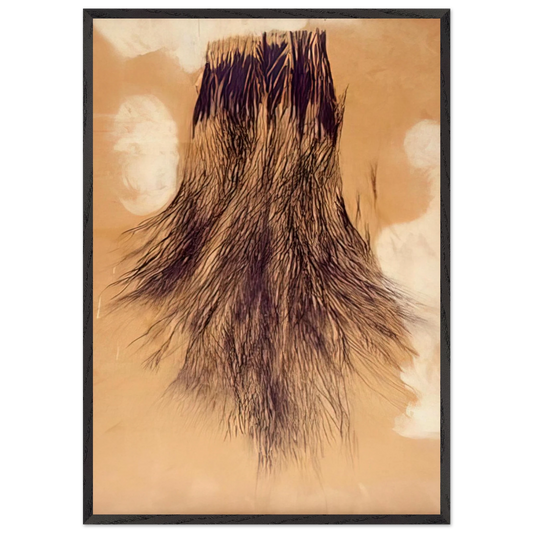 Jay DeFeoBIGPersephone - Jay DeFeo Framed Art Print – Black Wooden Frame - Default Title - -Framed Art Print