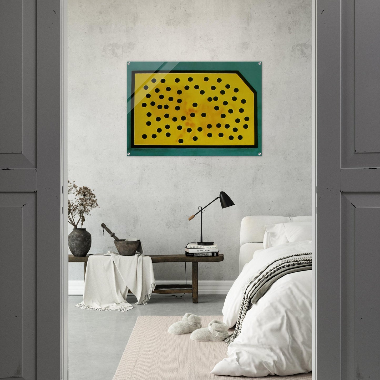 RANDOMDOT CORRELOGRAM THE GOLDEN FLEECE - Salvador Dali Acrylic Print - 70x100 cm / 28x40″ inches | Salvador Dali Wall Art | Salvador Dali Prints