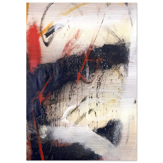 Mathematics - 1962 - Norman Bluhm Brushed Aluminum Print - 70x100 cm / 28x40 inches | Norman Bluhm Aluminum Print | Norman Bluhm Prints