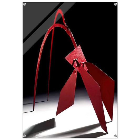 MAQUETTE FOR FLAMINGO 1972 - Alexander Calder Acrylic Print - 70x100 cm / 28x40″ inches