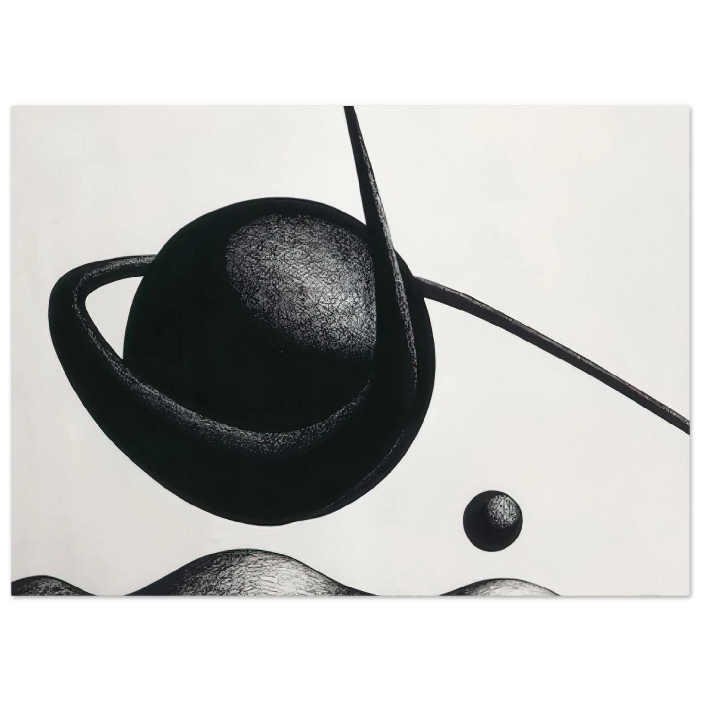 Alexander Calder - THE PLANET 1933 Fine Art Poster - 40x60 cm / 16x24 inches