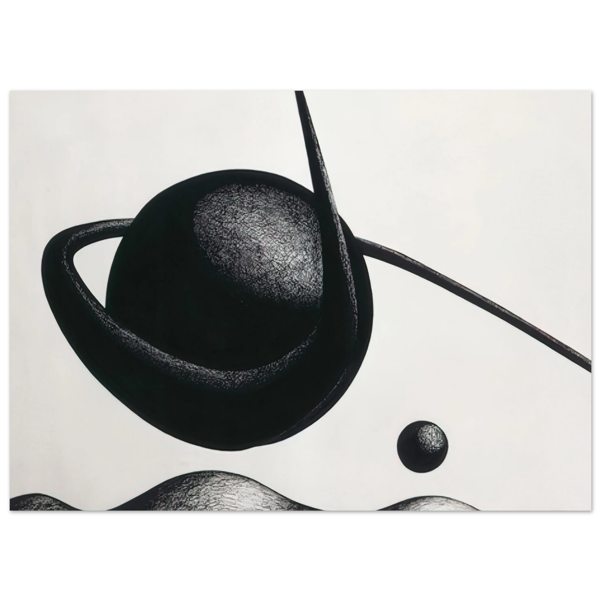 Alexander Calder - THE PLANET 1933 Fine Art Poster - 40x60 cm / 16x24 inches