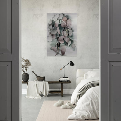 Autumn Leaves - Eyvind Earle Brushed Aluminum Print - 70x100 cm / 28x40 inches | Eyvind Earle Aluminum Print | Eyvind Earle Prints