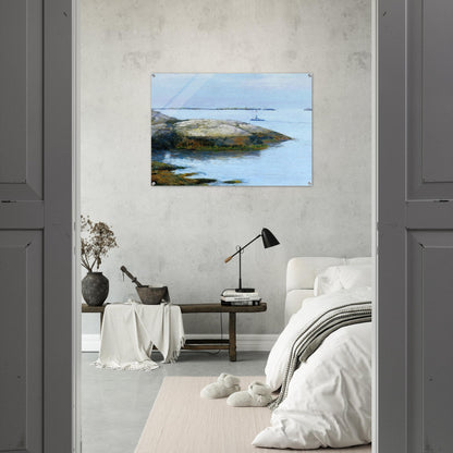Isles of Shoals, Appledore - Childe Hassam Acrylic Print - 70x100 cm / 28x40″ inches