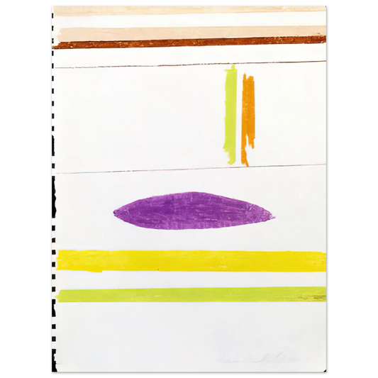 Ronnie Landfield - Untitles - 1964 Fine Art Poster - Default Title