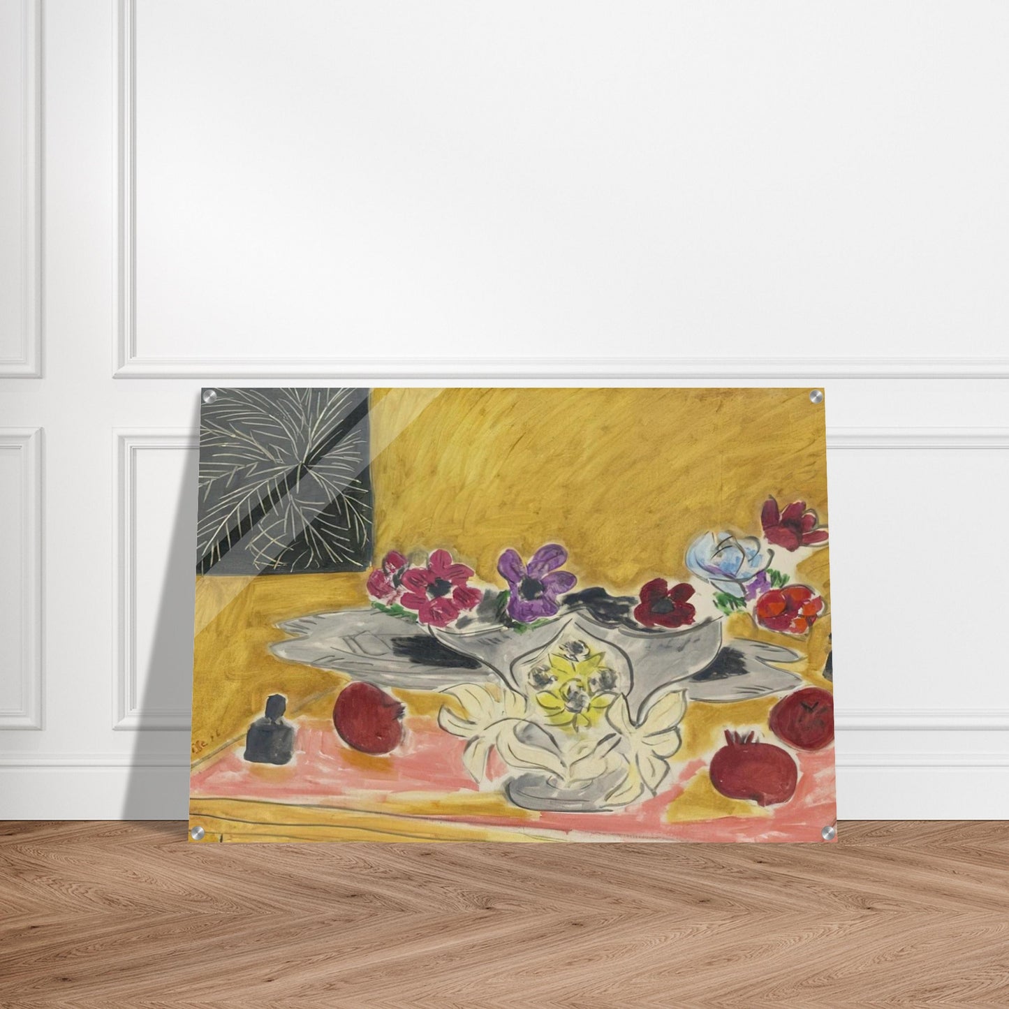 ANEMONES ET GRENADES 1946 - Henri Matisse Acrylic Print - 70x100 cm / 28x40″ inches