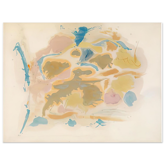 Helen Frankenthaler - Shatter, 1953- Wall Art - 21x29.7 cm / 8x12" - Fine Art Poster - -