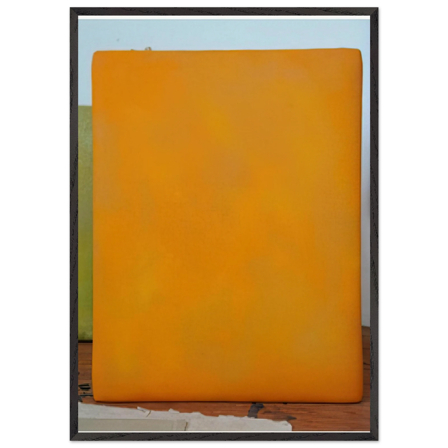 CALDO 2002 - Gotthard Graubner Framed Art Print – Black Wooden Frame - Default Title - -Framed Art Print