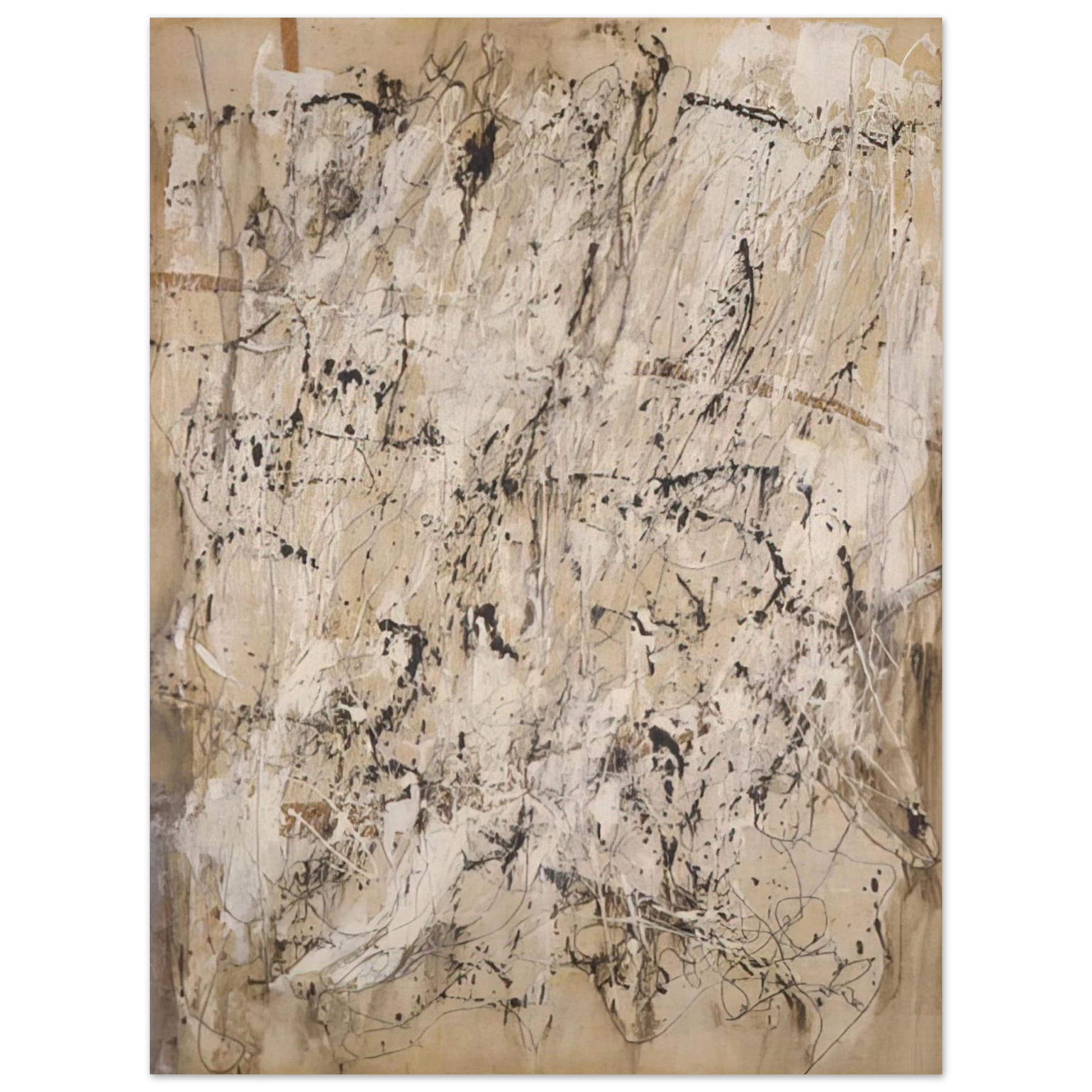 Enrico Castellani - Pittura 12-58 - 1958 Fine Art Poster - Default Title