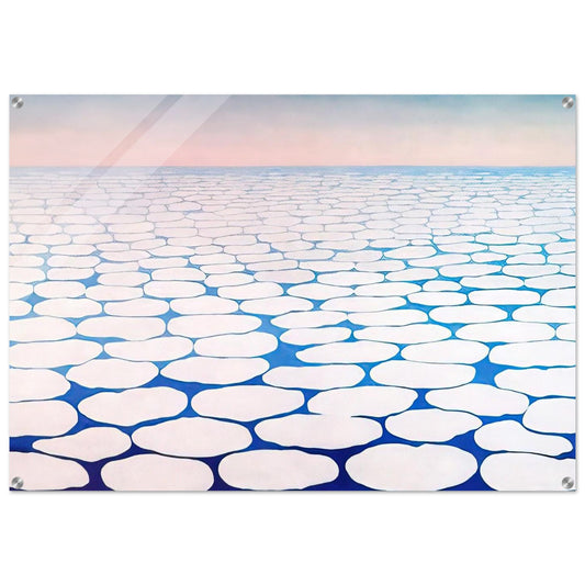 Sky above clouds III - Georgia O'Keeffe Acrylic Print - 70x100 cm / 28x40″ inches | Georgia O'Keeffe Wall Art | Georgia O'Keeffe Prints