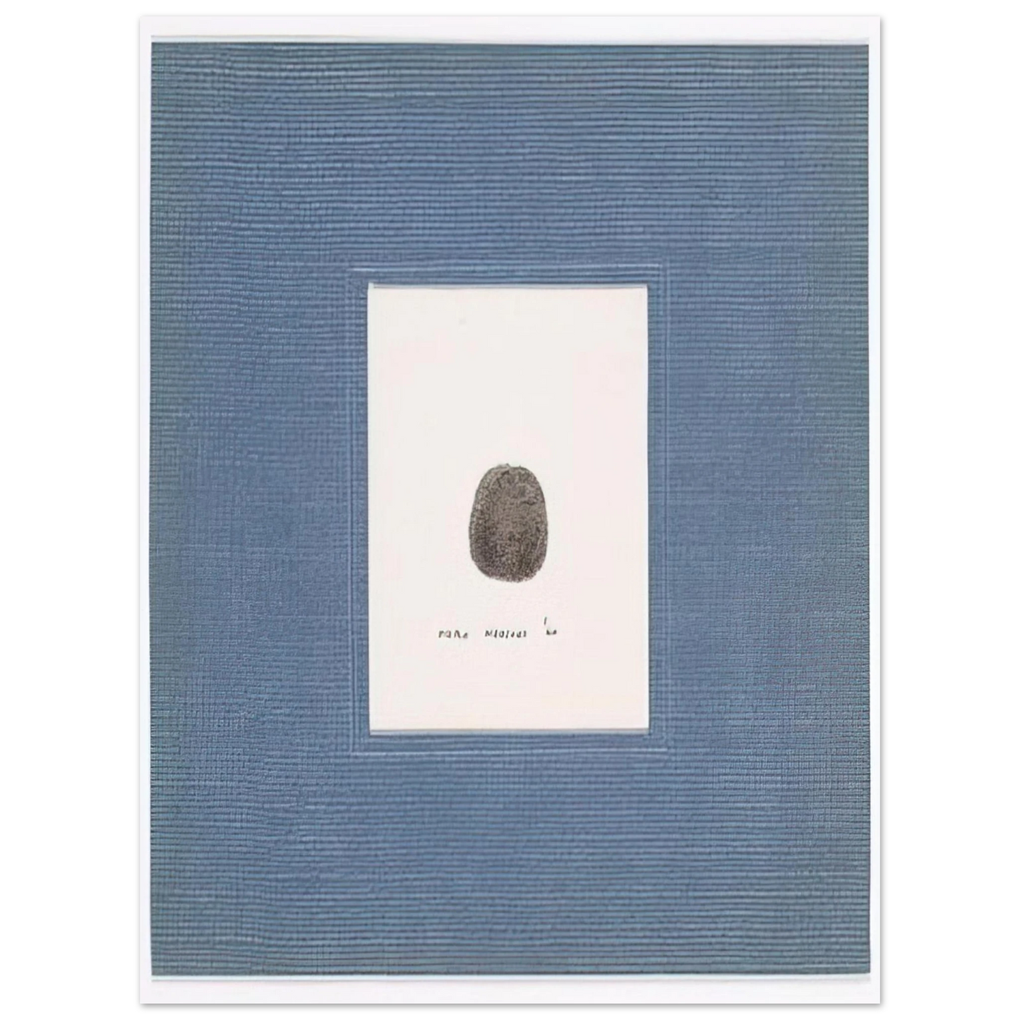 Piero Manzoni - Thumbprint - 1960 Fine Art Poster - Default Title