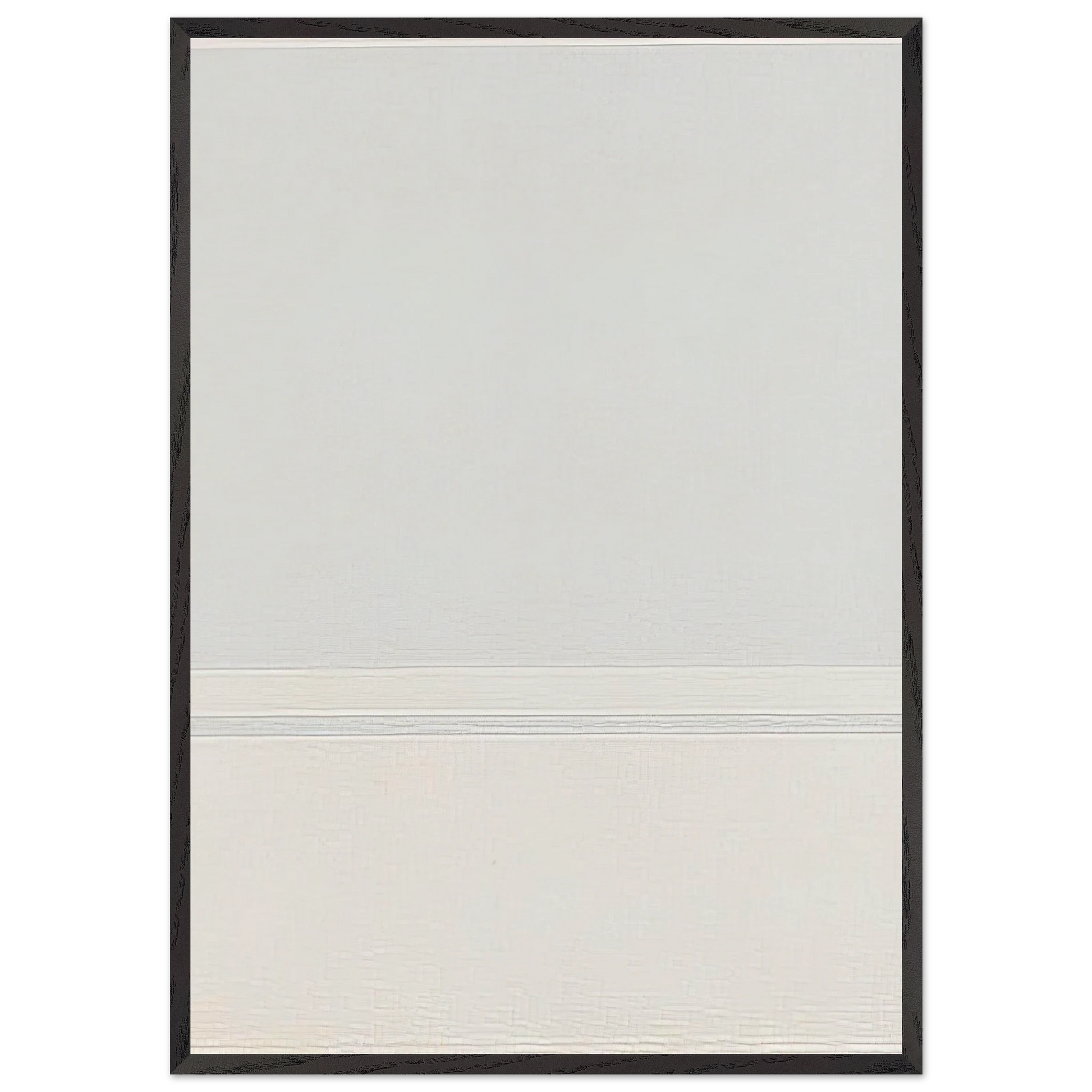 Untitled - 1970 N19 - Antonio Calderara Framed Art Print – Black Wooden Frame - Default Title - -Framed Art Print