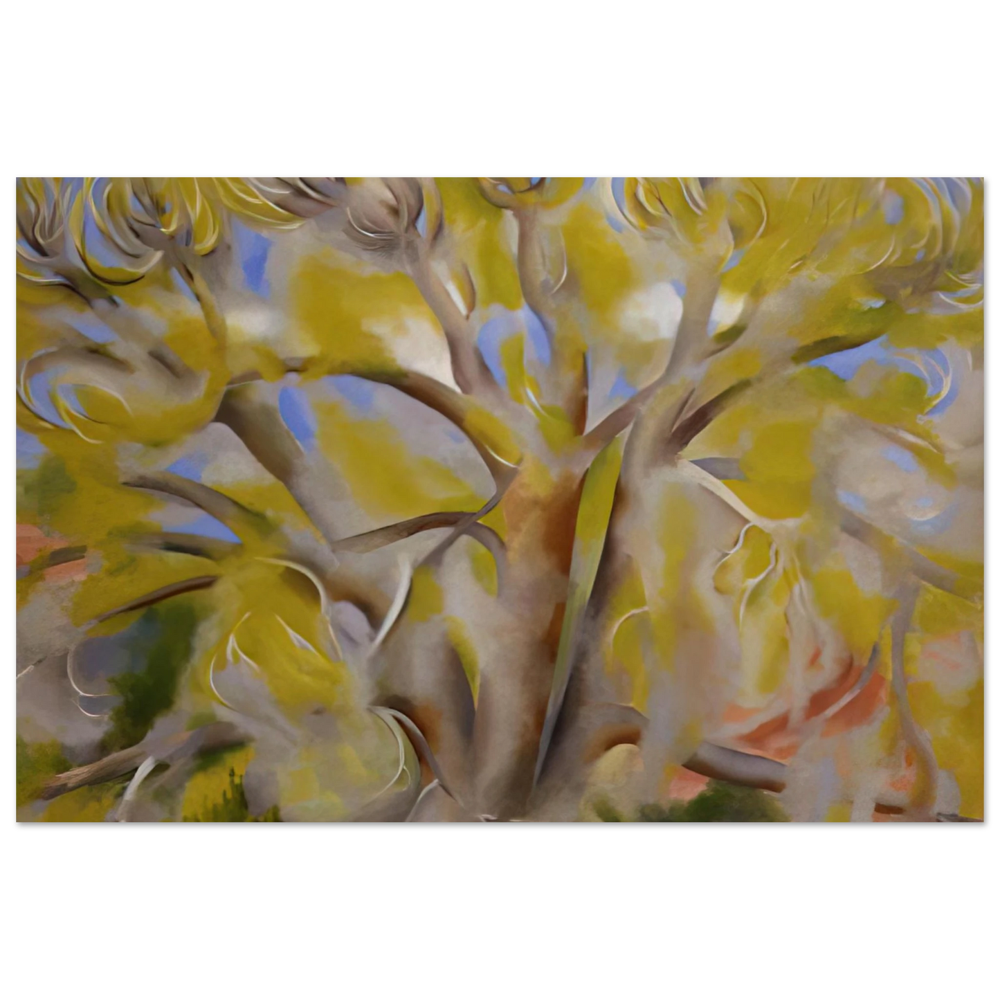 Georgia O'Keeffe - Spring Tree No. 1 Fine Art Poster - 40x60 cm / 16x24 inches