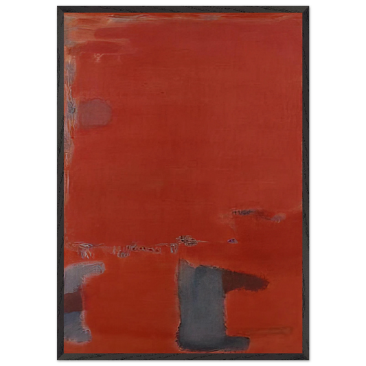 No 21 - c1949  New York  United States - Mark Rothko Framed Art Print – Black Wooden Frame - Default Title - -Framed Art Print