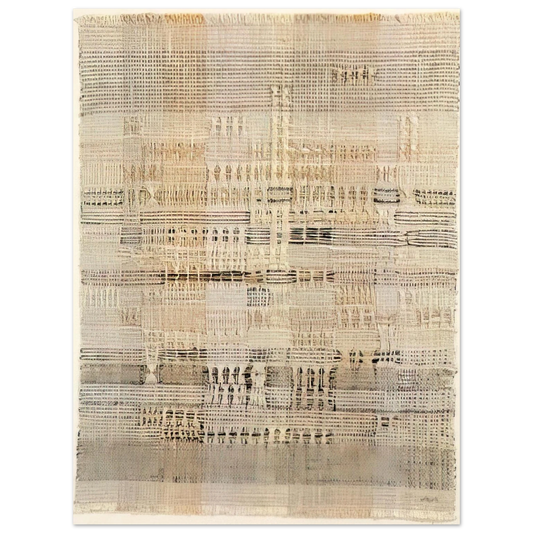 Anni Albers - DEVELOPMENT IN ROSE I 1952 Fine Art Poster - Default Title