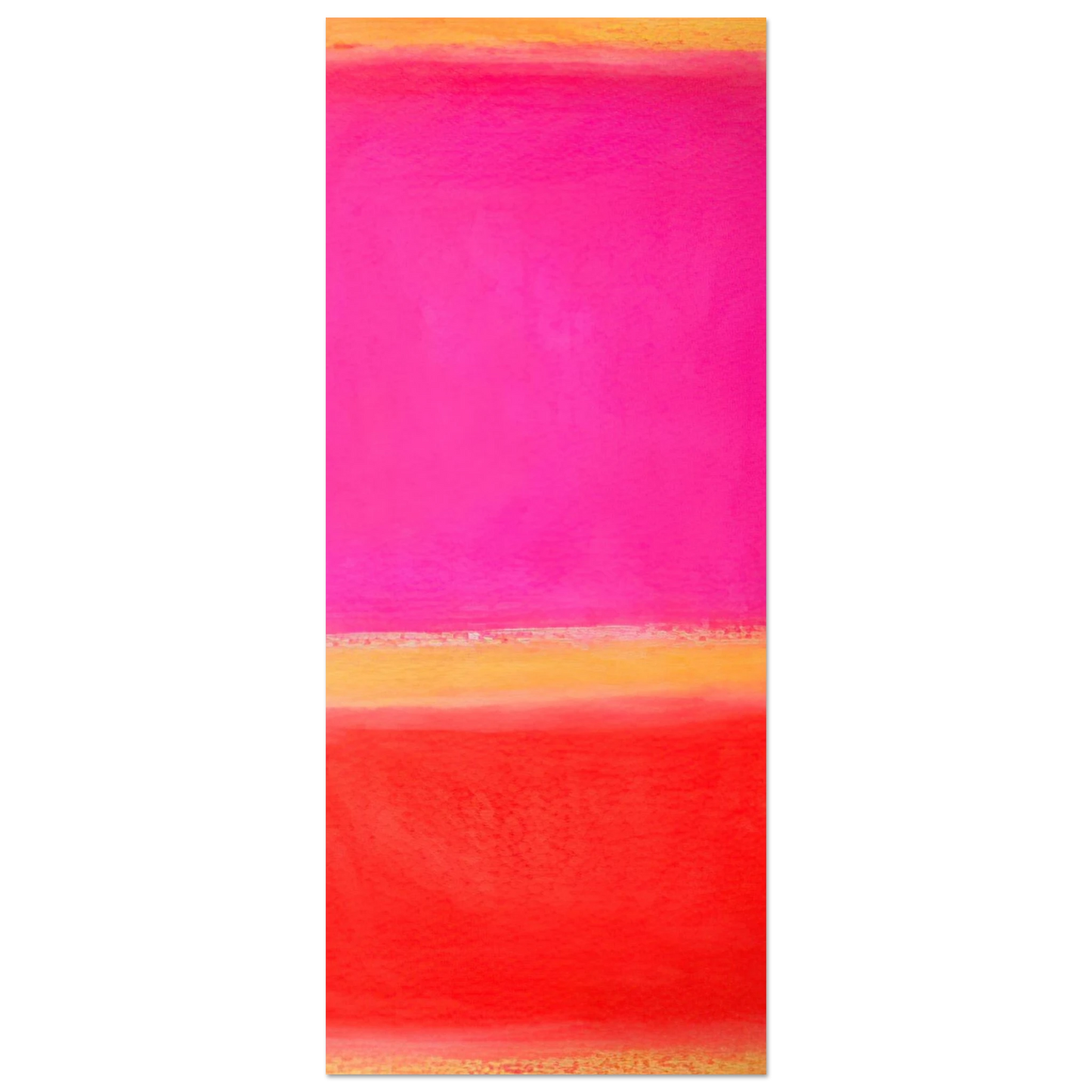 Helen Frankenthaler - Untitled - Color Field Painting Wall art - A3 (29.7 x 42  cm) - Premium Wooden Framed Poster With Fine Art Paper - Black frame