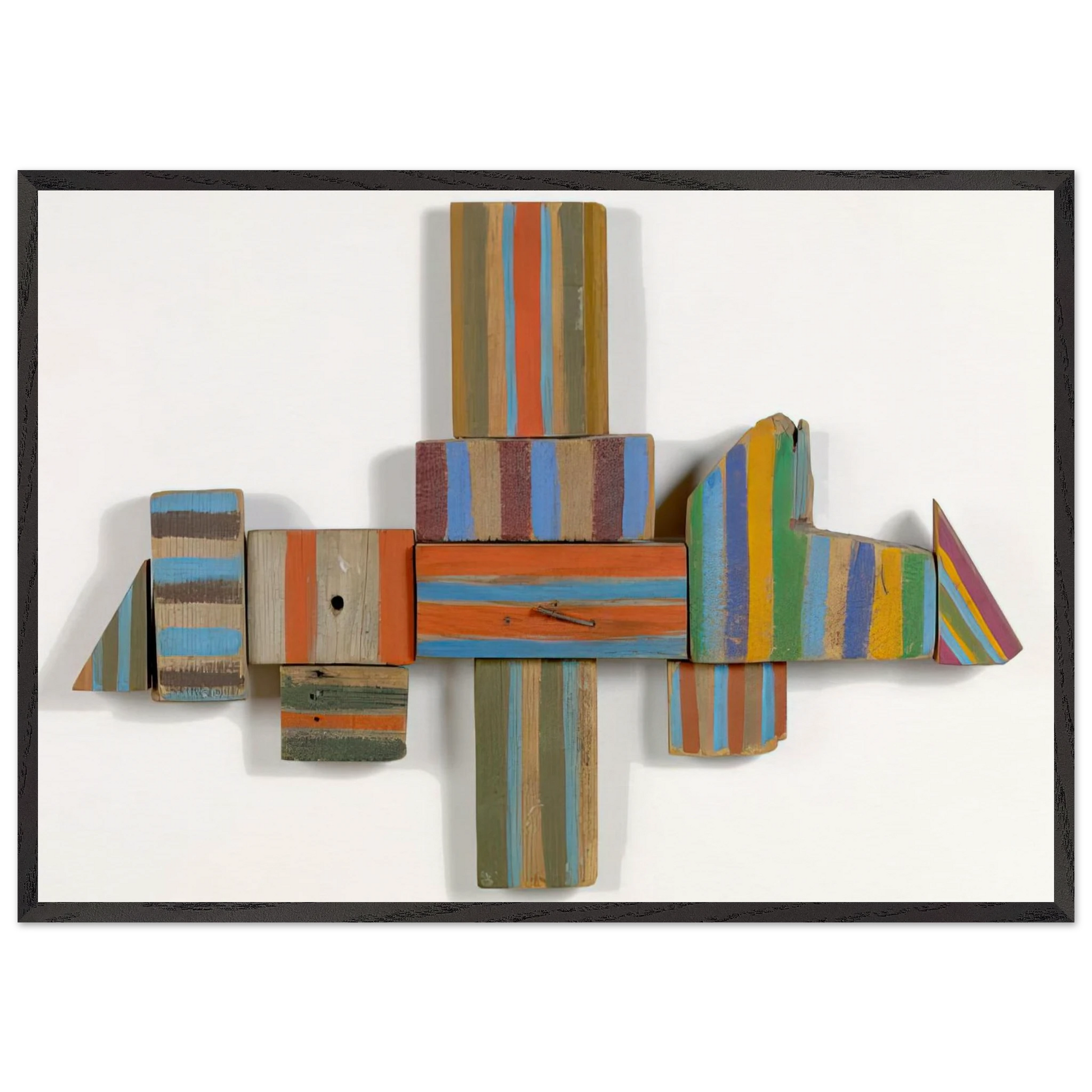 Yield - 1975 - Betty Parsons Framed Art Print – Black Wooden Frame - Default Title - -Framed Art Print