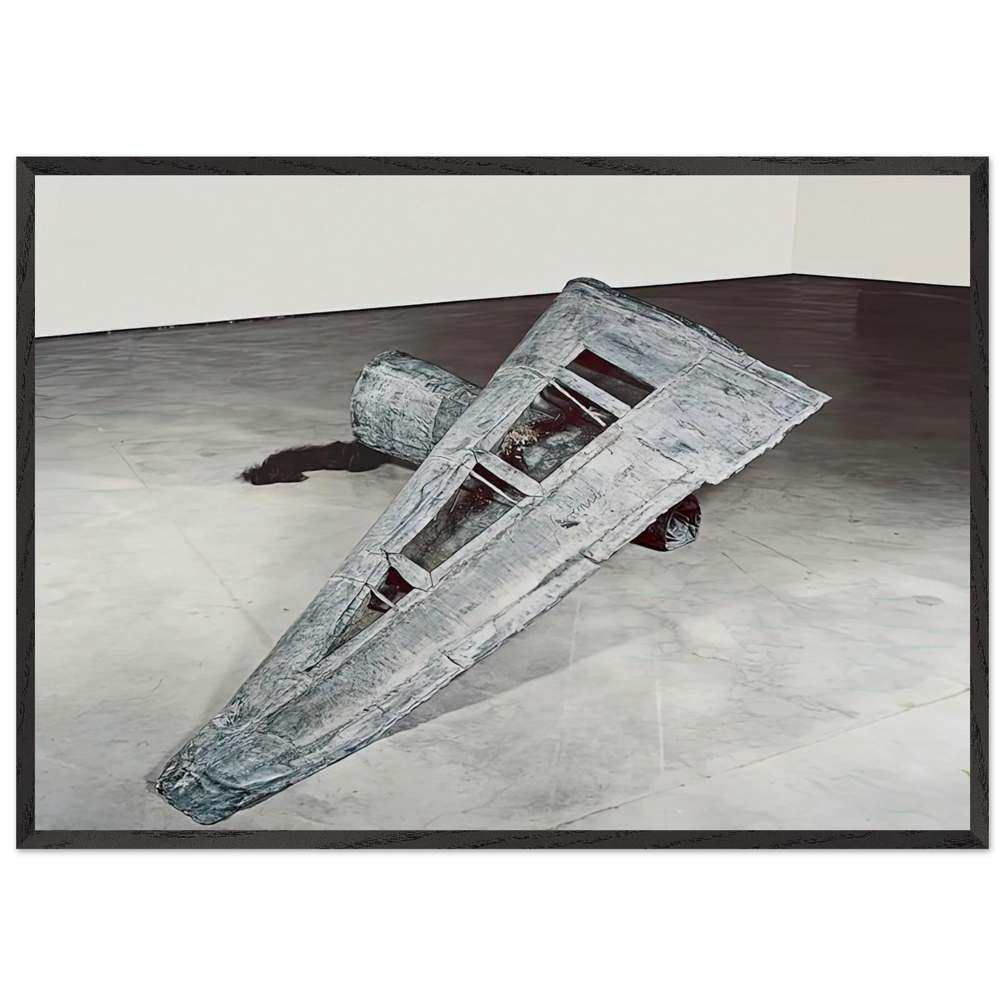 BERENICE 1989 - Anselm Kiefer Framed Art Print – Black Wooden Frame - Default Title - -Framed Art Print