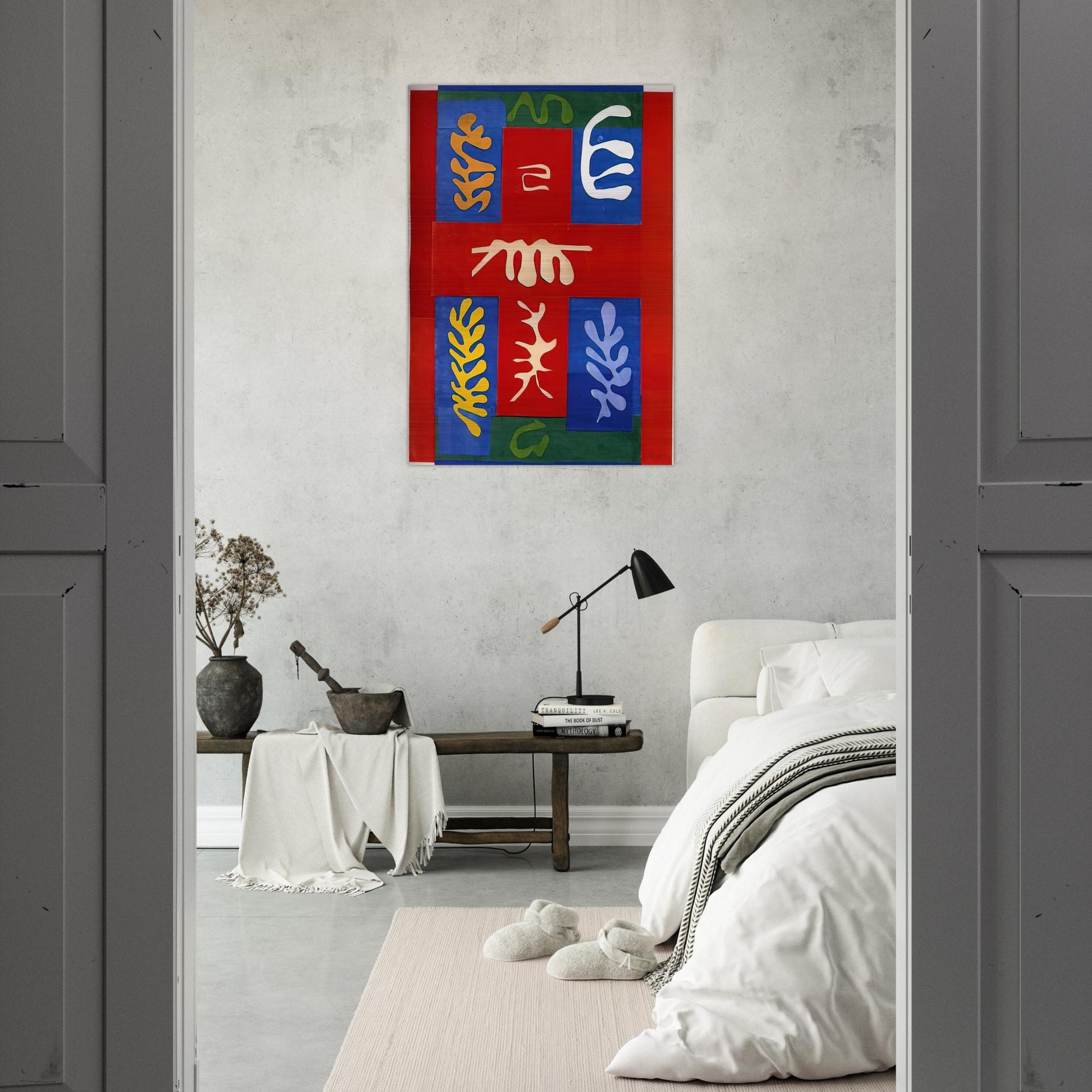 CUT OUTS 4 - Henri Matisse Brushed Aluminum Print - 70x100 cm / 28x40 inches | Henri Matisse Aluminum Print | Henri Matisse Prints