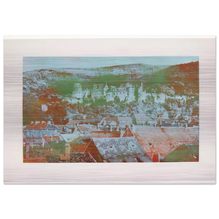 Heidelberg - 1970 - Dieter Roth Brushed Aluminum Print - 70x100 cm / 28x40 inches | Dieter Roth Aluminum Print | Dieter Roth Prints